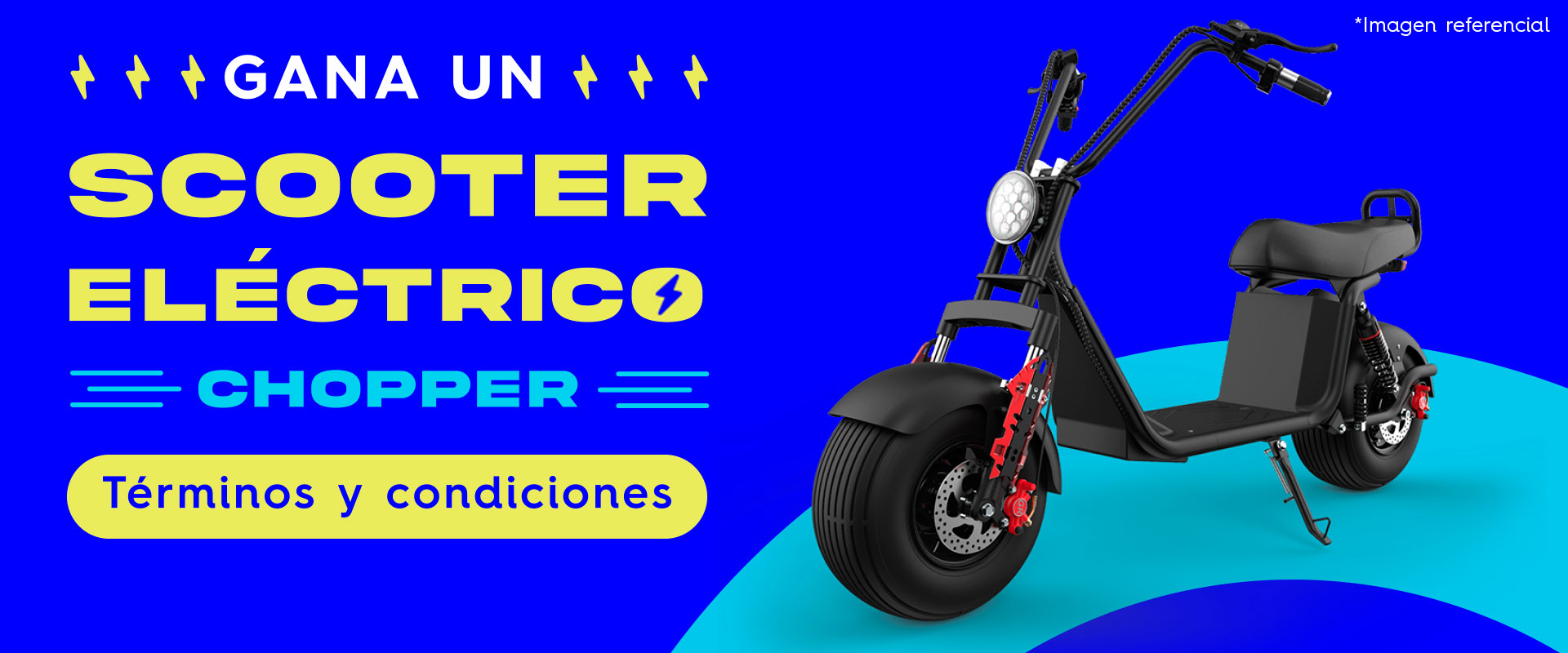 Sorteo Scooter Eléctrico Chopper