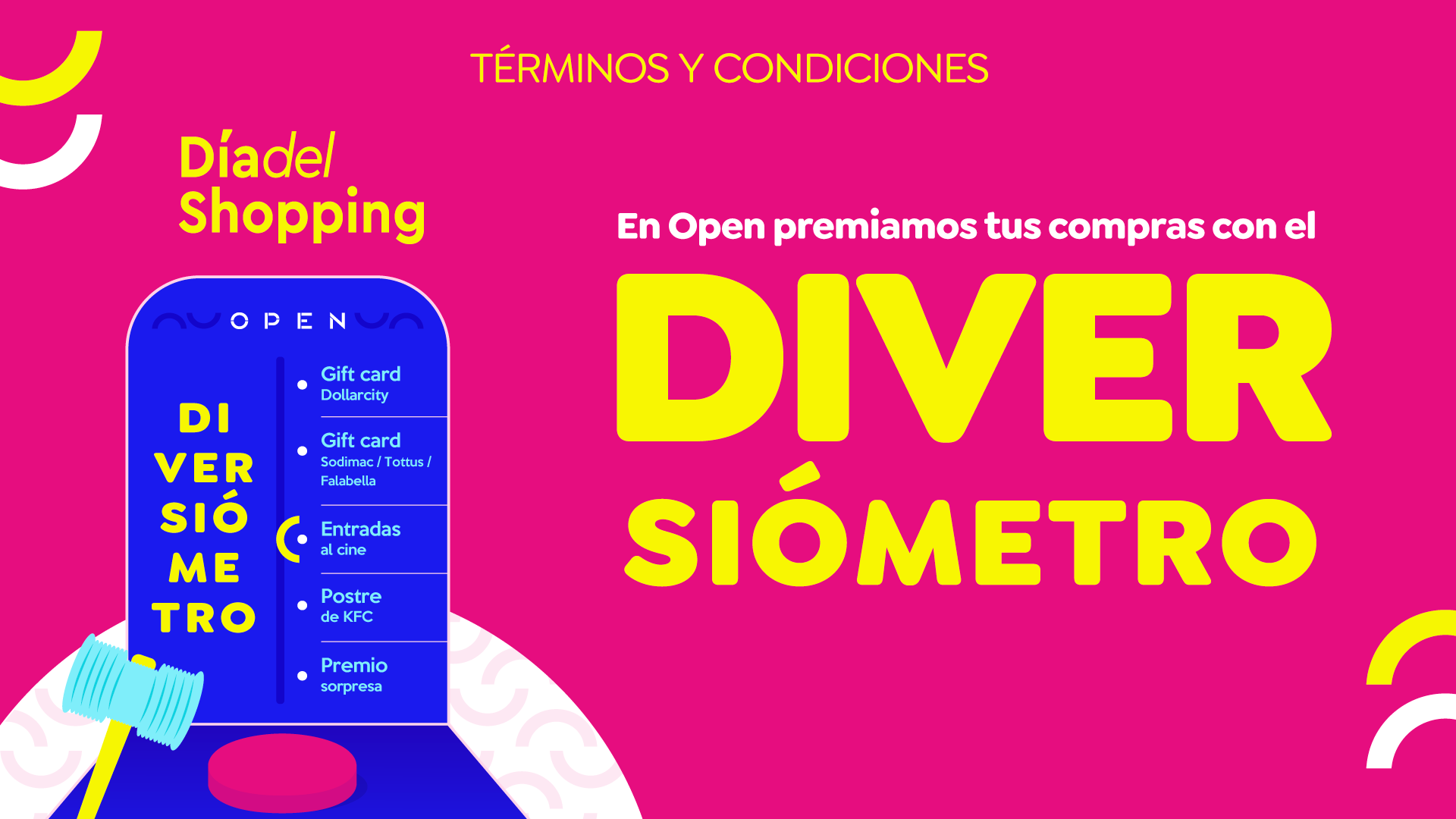 Mecánica Día del Shopping “Diversiómetro”