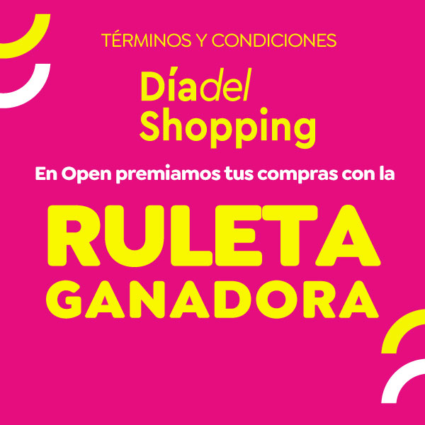 Mecánica Día del Shopping “Ruleta Ganadora”