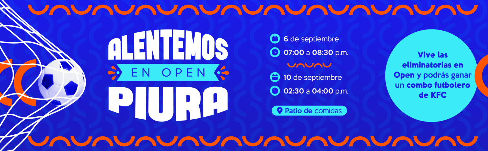 Alentemos en Open Piura