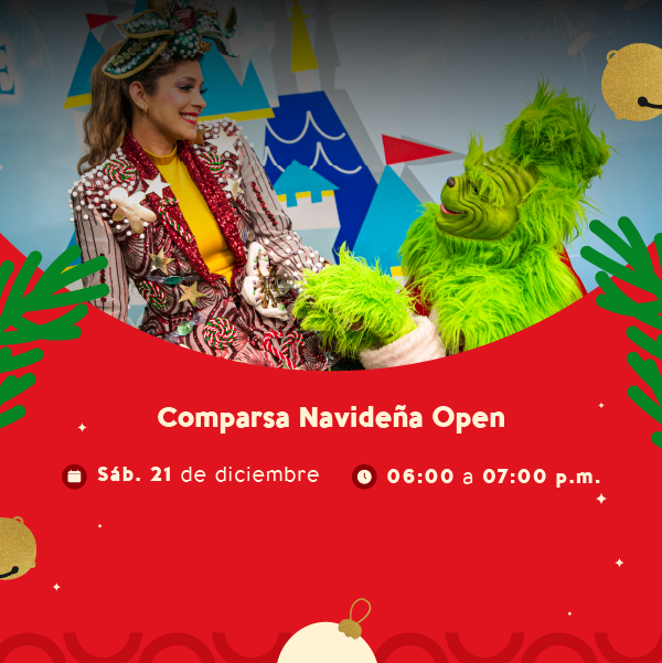 Comparsa navideña Open