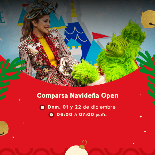 Comparsa navideña Open