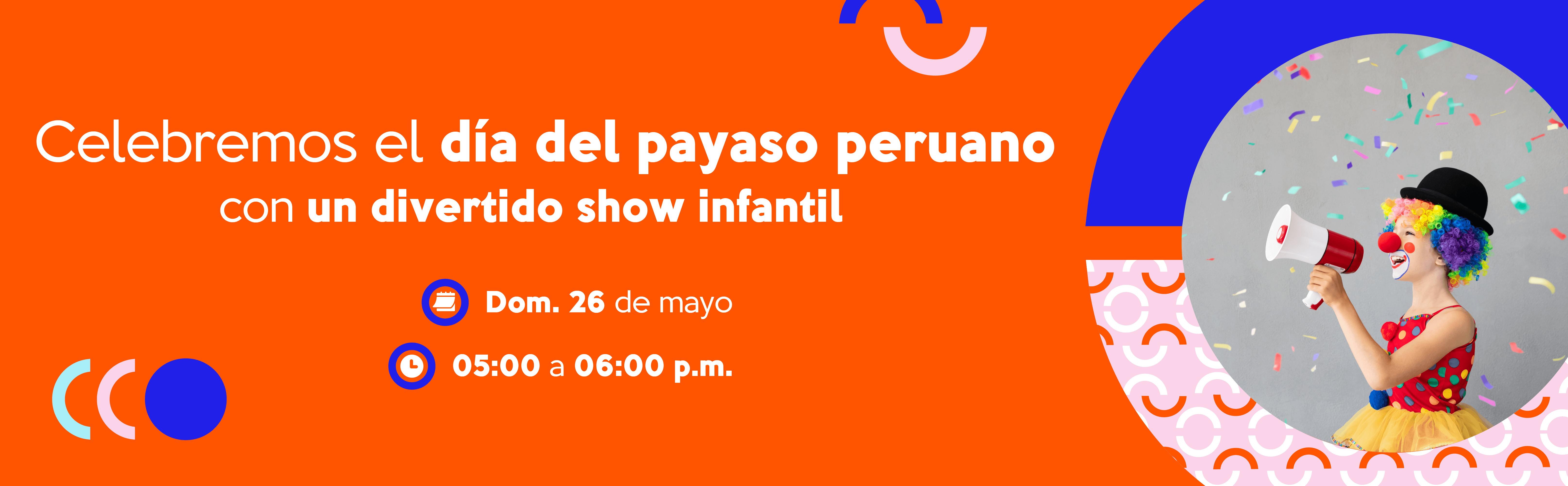 Celebremos el día del payaso peruano con un divertido show infantil