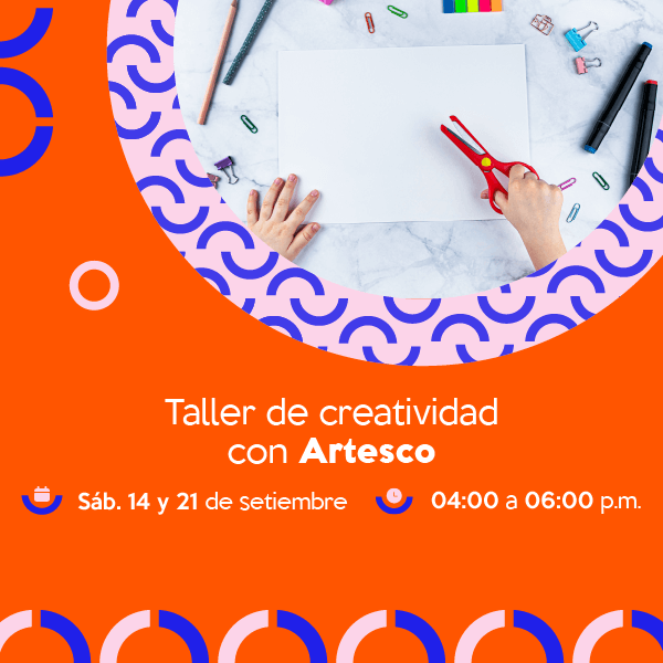 Taller de creatividad con Artesco