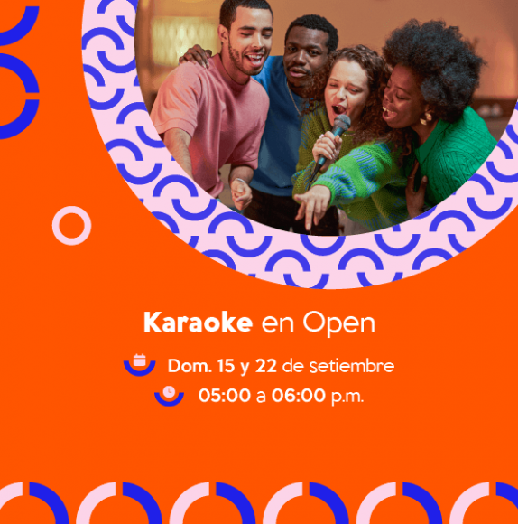 Karaoke en Open