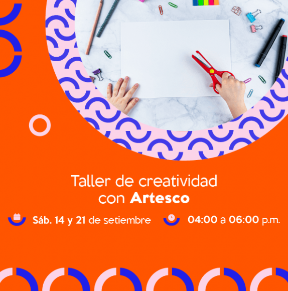 Taller de creatividad con Artesco